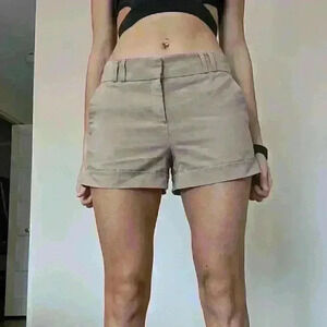 Dynamite, dress short, mid-raised, tan, size  5